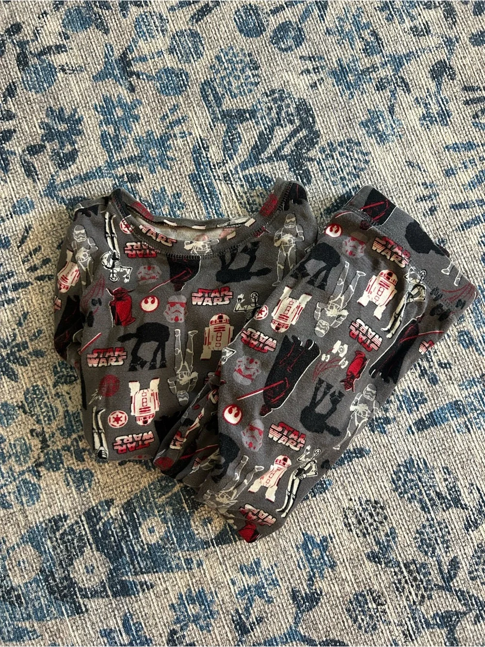 GAP Kids Star Wars Boys Pajama Bundle Size 6 Stormtrooper 2 Sets Organic Cotton